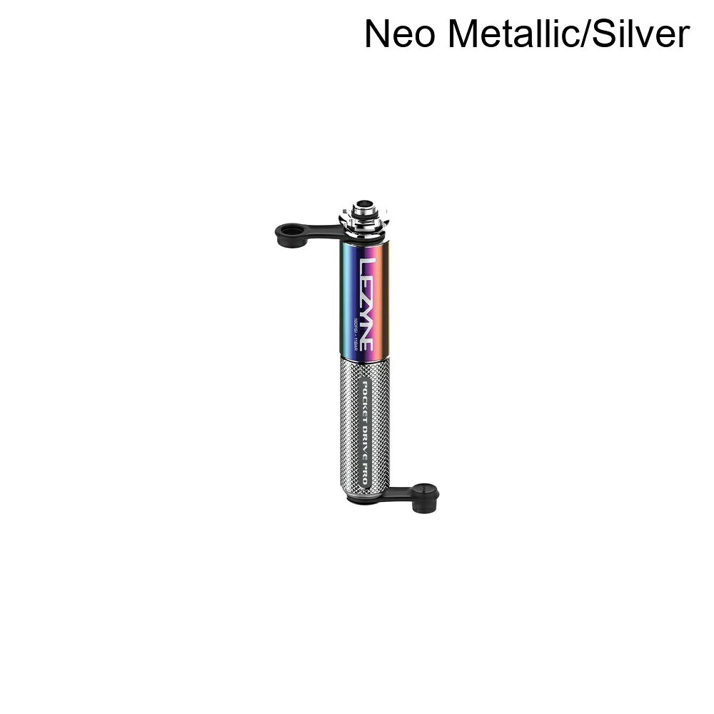 (取寄) レザイン ポケット ドライブ プロ ポンプ Lezyne Pocket Drive Pro Pump Neo Metallic/Silver