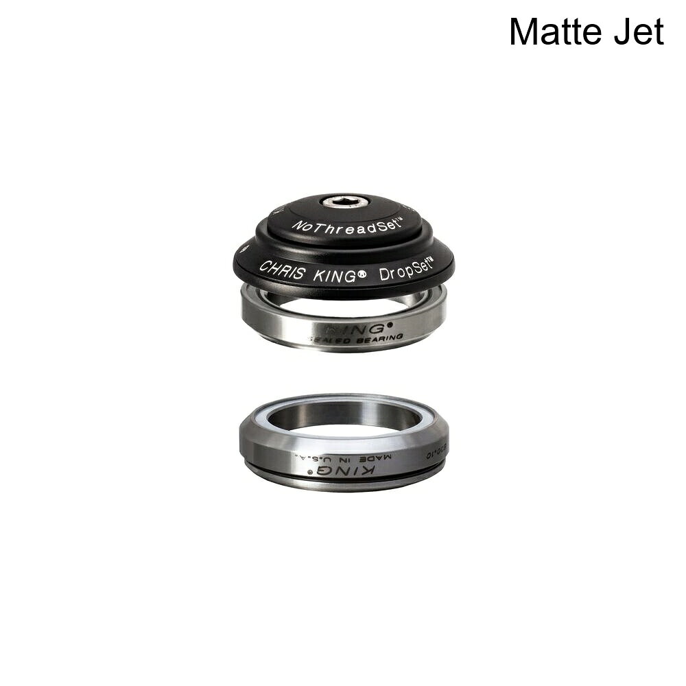 (取寄) クリスキング ドロップセット 4 ヘッドセット Chris King Dropset 4 Headset Matte Jet