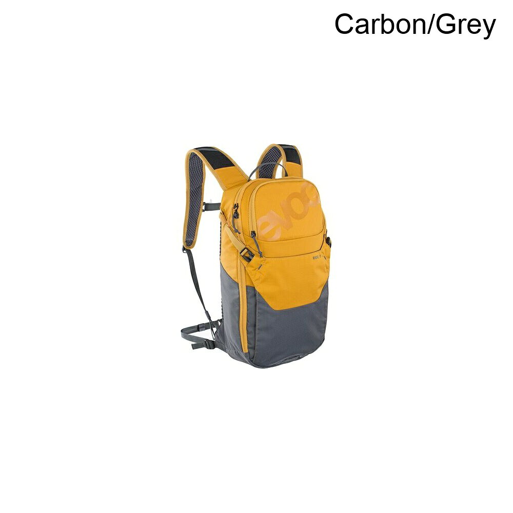 (取寄) イーボック ライド 8L バックパック + 2l ブラダー Evoc Ride 8L Backpack + 2L Bladder Carbon/Grey