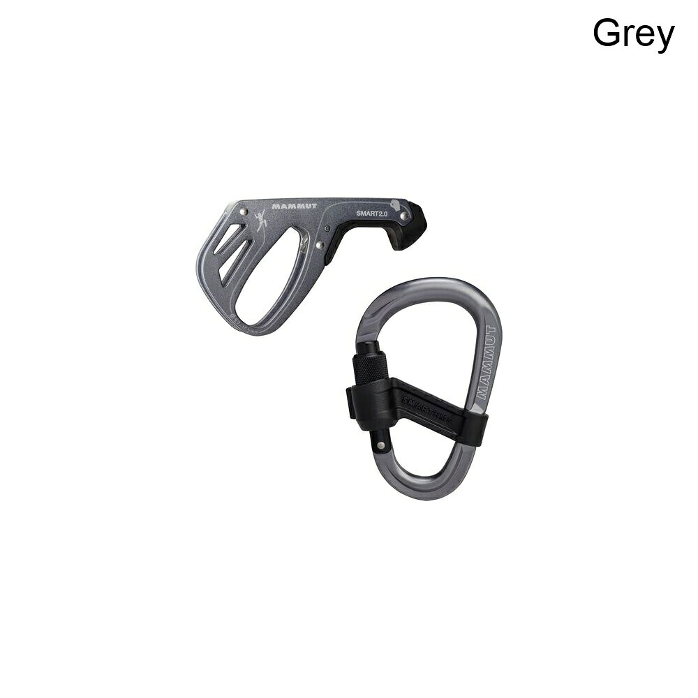 (取寄) マムート スマート 2.0 ビレイ パッケージ Mammut Smart 2.0 Belay Package Grey