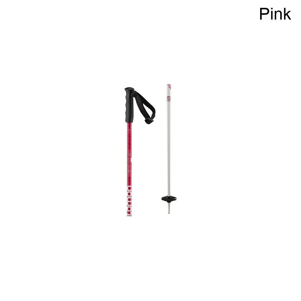 (取寄) サロモン キッズ ブリゲード JR スキー ポールズ - キッズ Salomon kids Brigade Jr Ski Poles - Kids' Pink