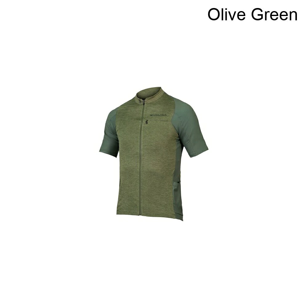 (取寄) エンデューラ メンズ GV500 リーバー ショートスリーブ ジャージ - メンズ Endura men GV500 Reiver Short-Sleeve Jersey - Men's Olive Green