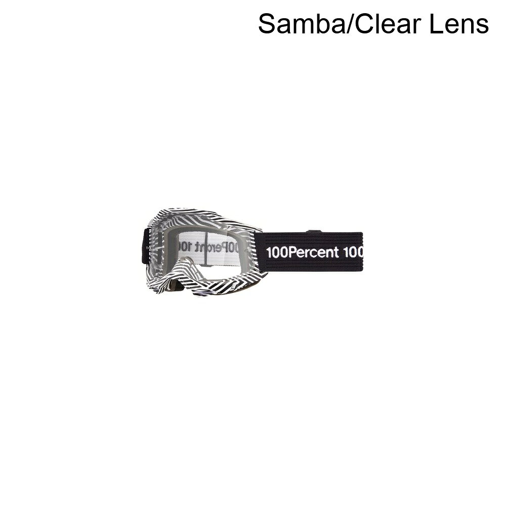 (取寄) 100% アキュリ 2 ゴーグルズ 100% ACCURI 2 Goggles Samba/Clear Lens