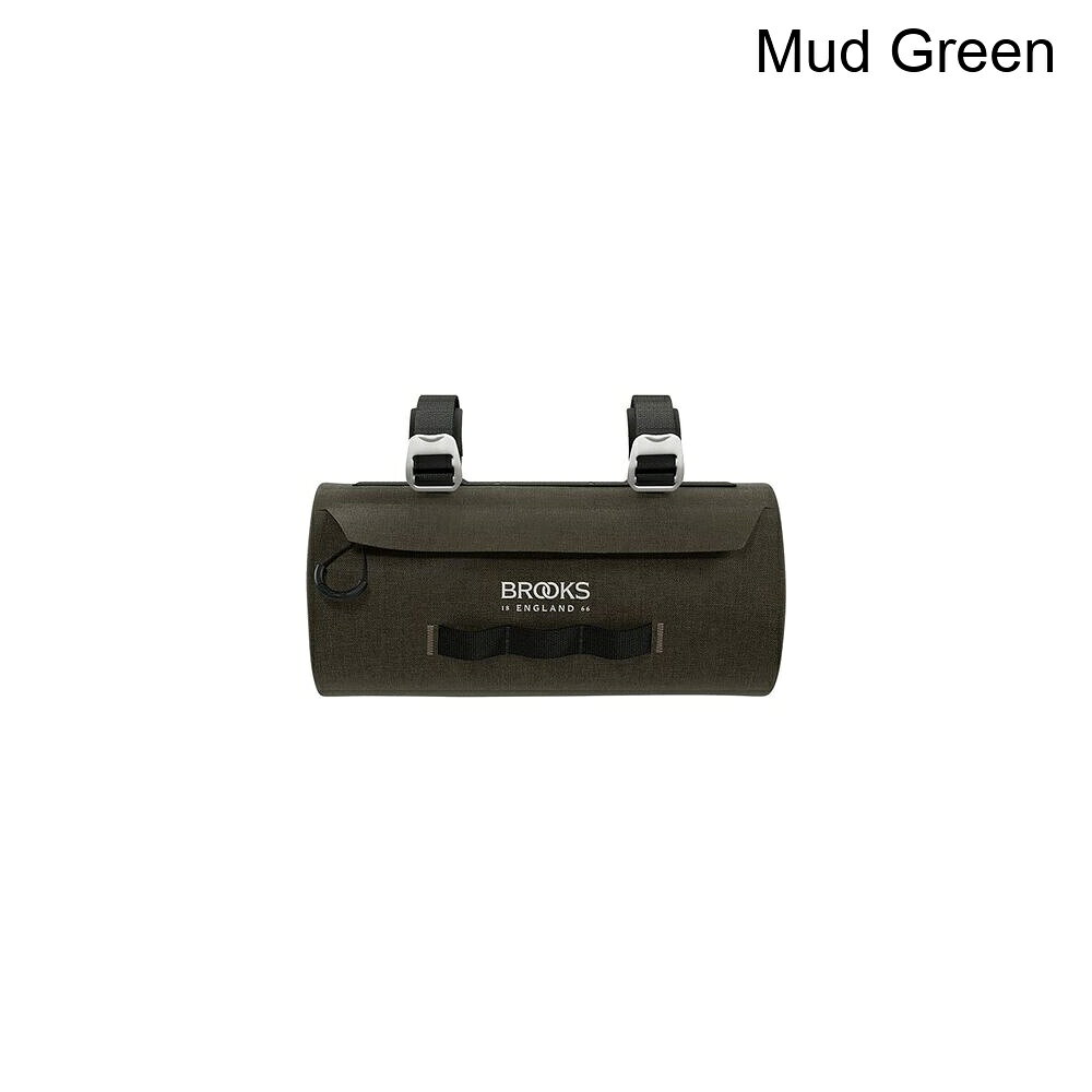 (取寄) ブルックスイングランド スケープ ハンドルバー ポーチ Brooks England Scape Handlebar Pouch Mud Green