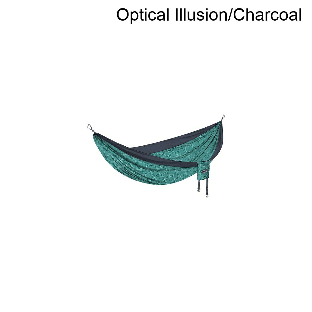 (取寄) イーグルスネストアウトフィッターズ ダブルネスト プリント ハンモック Eagles Nest Outfitters DoubleNest Print Hammock Optical Illusion/Charcoal
