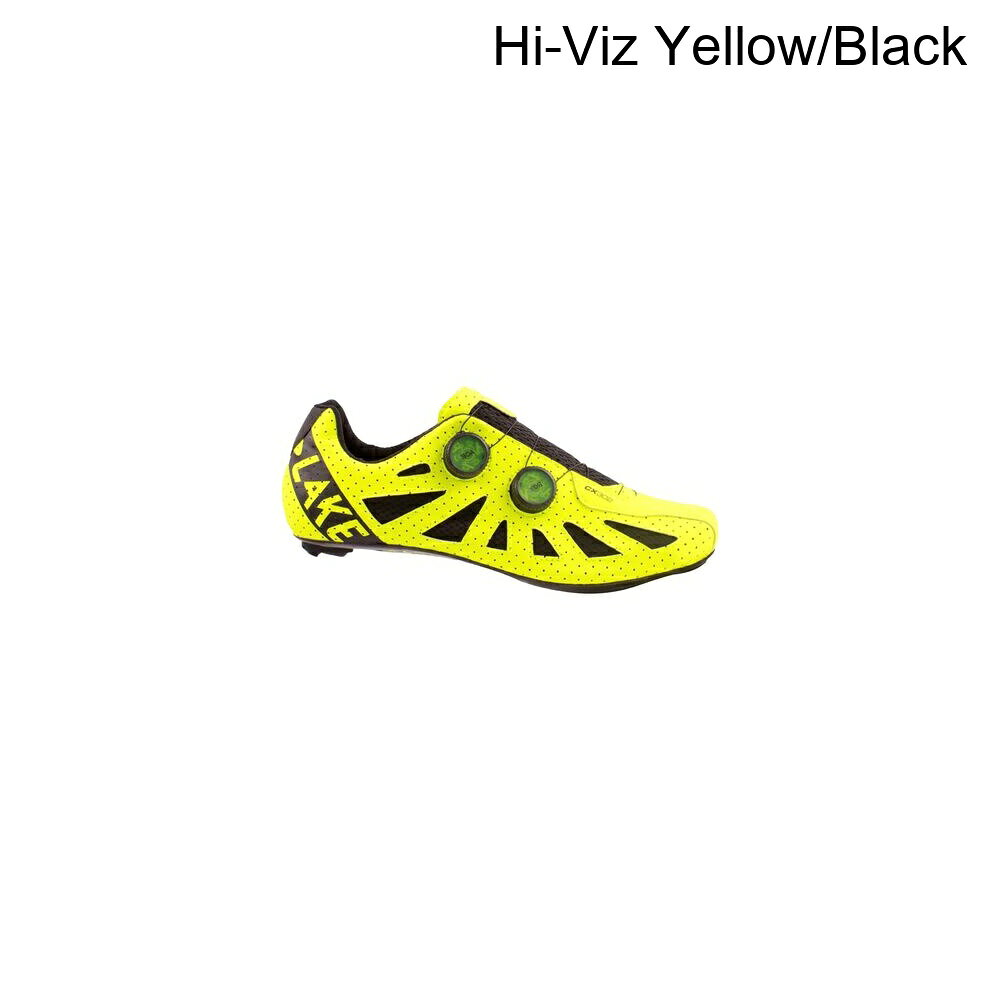 (取寄) レイク メンズ CX302 サイクリング シューズ - メンズ Lake men CX302 Cycling Shoe - Men's Hi-Viz Yellow/Black