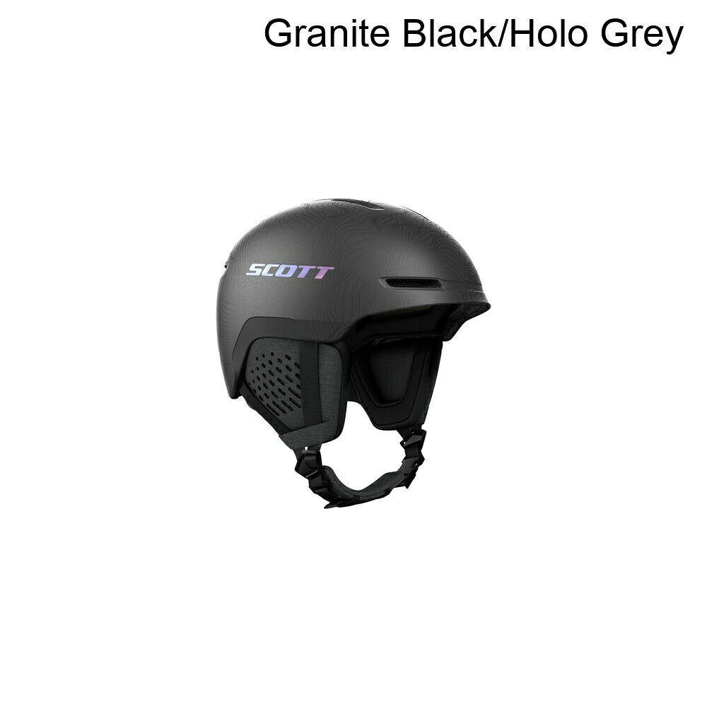 (取寄) スコット トラック ヘルメット Scott Track Helmet Granite Black/Holo Grey