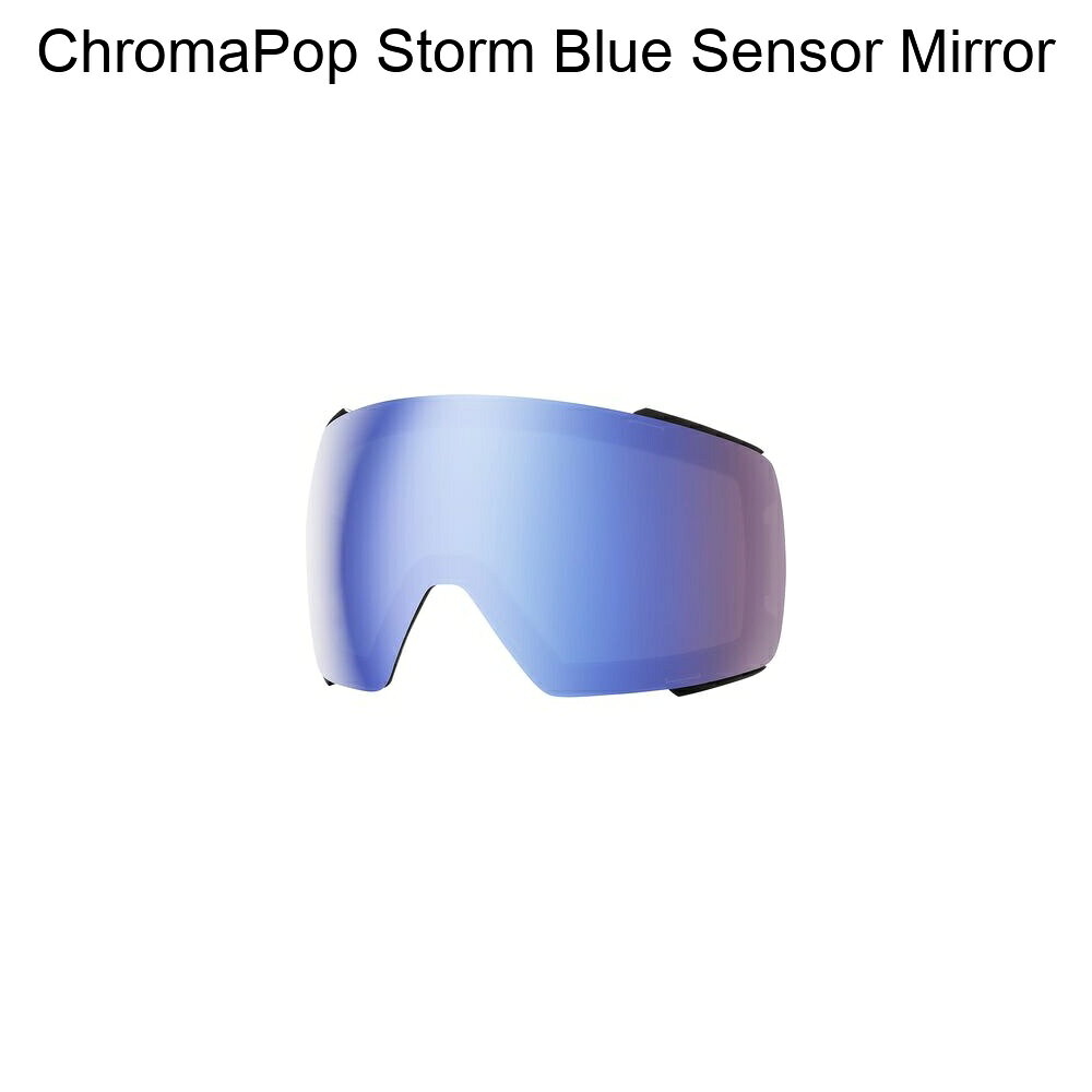 (取寄) スミス I/O マグ ゴーグルズ リプレイスメント レンズ Smith I/O MAG Goggles Replacement Lens ChromaPop Storm Blue Sensor Mirror