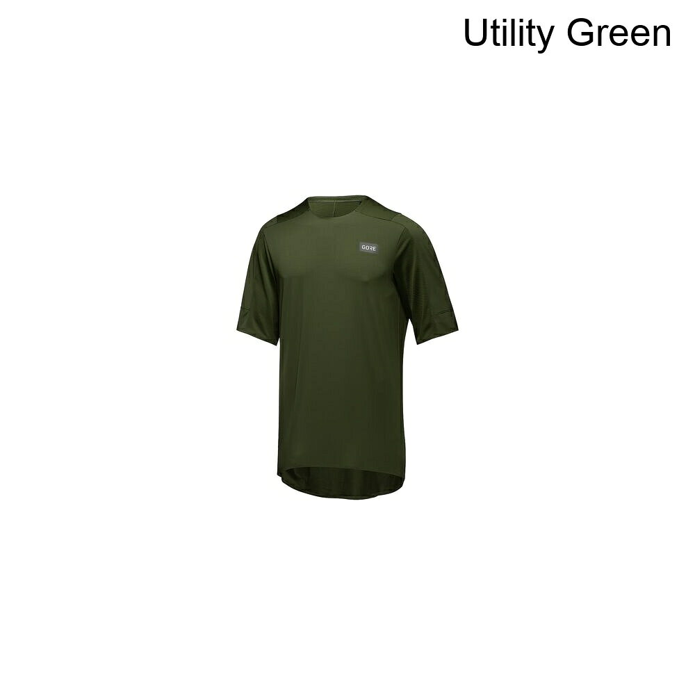 (取寄) ゴアウェア メンズ トレイルKPR テック ジャージ - メンズ GOREWEAR men TrailKPR Tech Jersey - Men's Utility Green