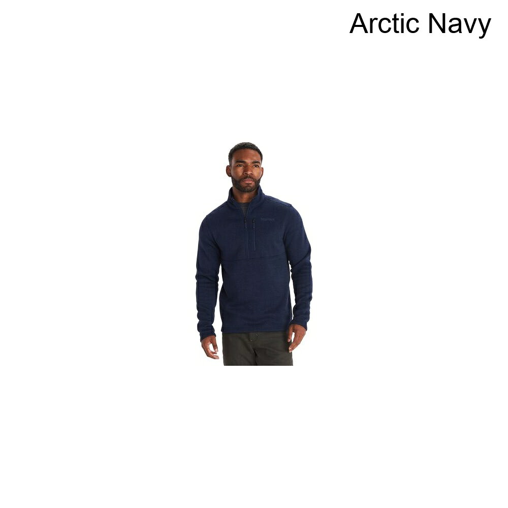 (取寄) マーモット メンズ ドロップ ライン 1/2-ジップ フリース ジャケット - メンズ Marmot men Drop Line 1/2-Zip Fleece Jacket - Men's Arctic Navy