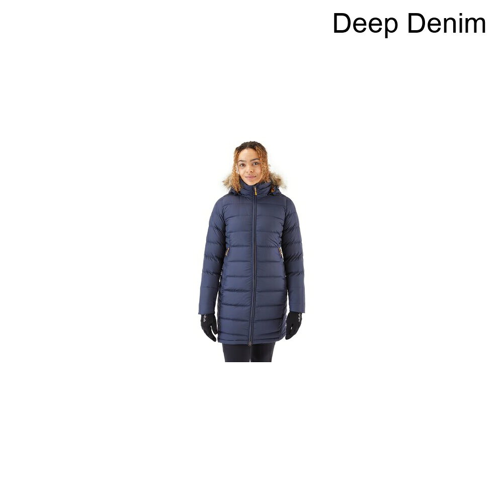 (取寄) ラブ レディース ディープ カバー パーカー - ウィメンズ Rab women Deep Cover Parka - Women's Deep Denim