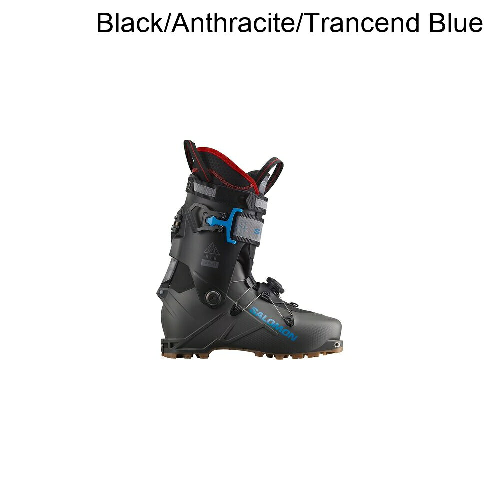 (取寄) サロモン S/ラボ マウント サミット ツーリング ブーツ - 2025 Salomon S/Lab MTN Summit Touring Boot - 2025 Black/Anthracite/Trancend Blue