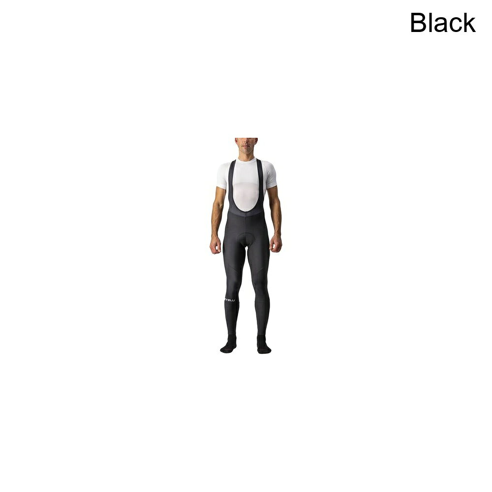 (取寄) カステリ メンズ エントラータ ビブ タイト - メンズ Castelli men Entrata Bib Tight - Men's Black