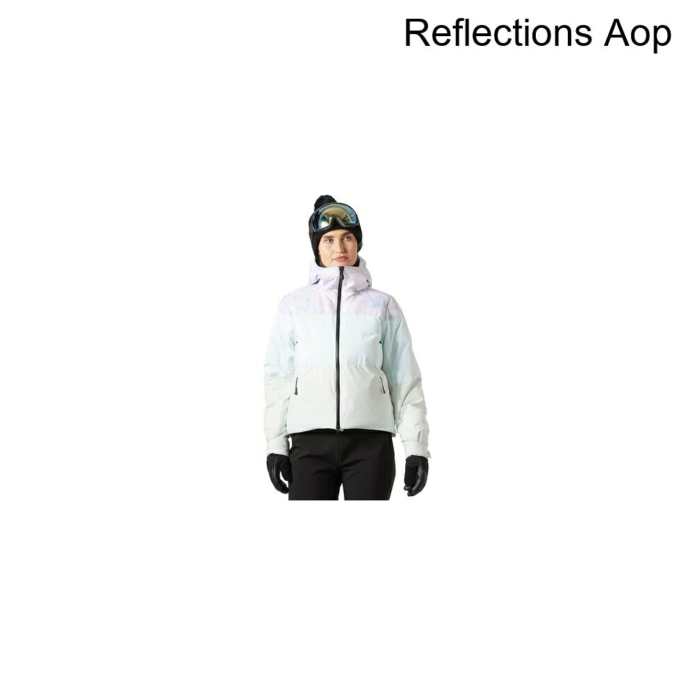(取寄) ヘリーハンセン レディース ノラ ショート パフィー ジャケット - ウィメンズ Helly Hansen women Nora Short Puffy Jacket - Women's Reflections Aop
