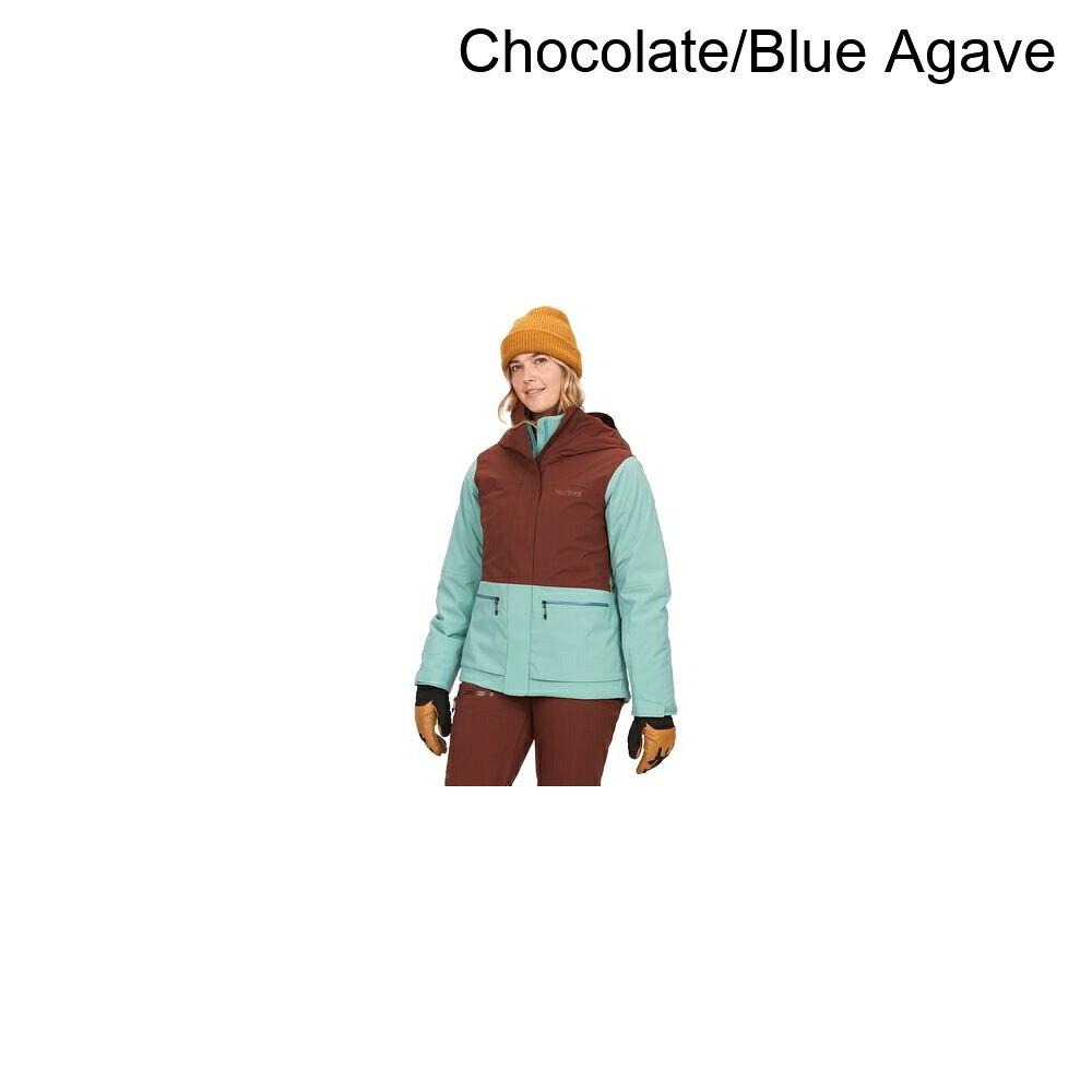(取寄) マーモット レディース リフューズ インサレーテッド ジャケット - ウィメンズ Marmot women Refuge Insulated Jacket - Women's Chocolate/Blue Agave