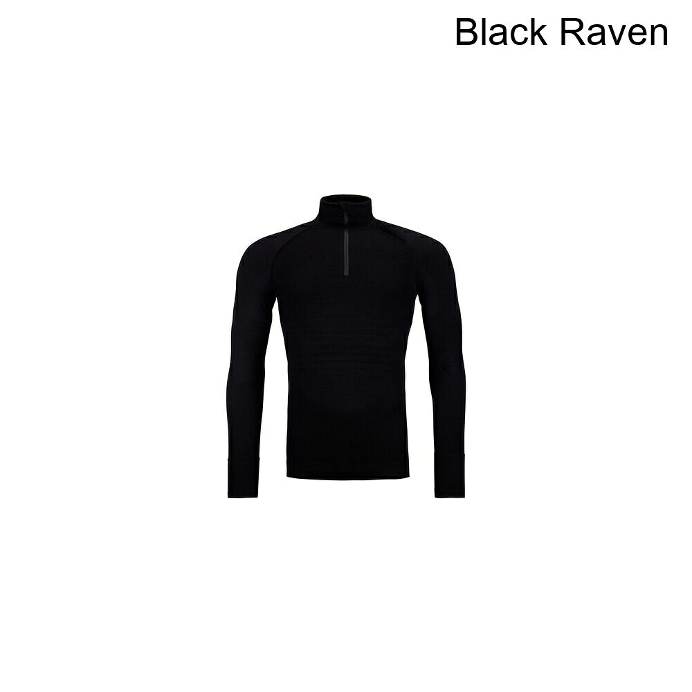 (取寄) オルトボックス メンズ 230 コンペティション ジップ ネック トップ - メンズ Ortovox men 230 Competition Zip Neck Top - Men's Black Raven