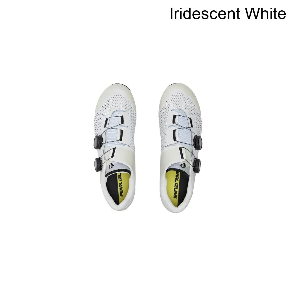 スウィートラグの(取寄) パールイズミ レディース プロ ロード サイクリング シューズ - ウィメンズ PEARL iZUMi women Pro Road Cycling Shoe - Women's Iridescent White｜アングル2
