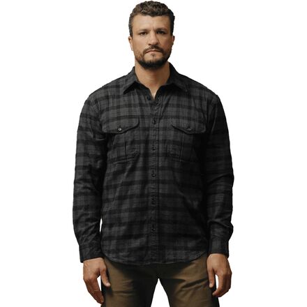 乐天商城 - (取寄) フィルソン メンズ アラスカン ガイド シャツ - メンズ Filson men Alaskan Guide Shirt - Men's Heather Black