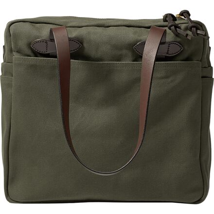 乐天商城 - (取寄) フィルソン トート バッグ ウィズ ジッパー Filson Tote Bag With Zipper Otter Green