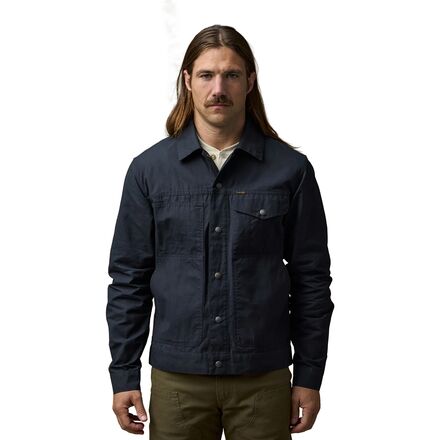 (取寄) フィルソン ドライ ワックス ショート クルーザー ジャケット - メンズ Filson Dry Wax Short Cruiser Jacket - Men’s Navy