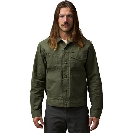 (取寄) フィルソン ドライ ワックス ショート クルーザー ジャケット - メンズ Filson Dry Wax Short Cruiser Jacket - Men’s Olive