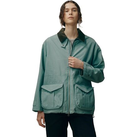 (取寄) フィルソン レディース カバー クロス レインコート - ウィメンズ Filson women Cover Cloth Raincoat - Women's BalsamGrn