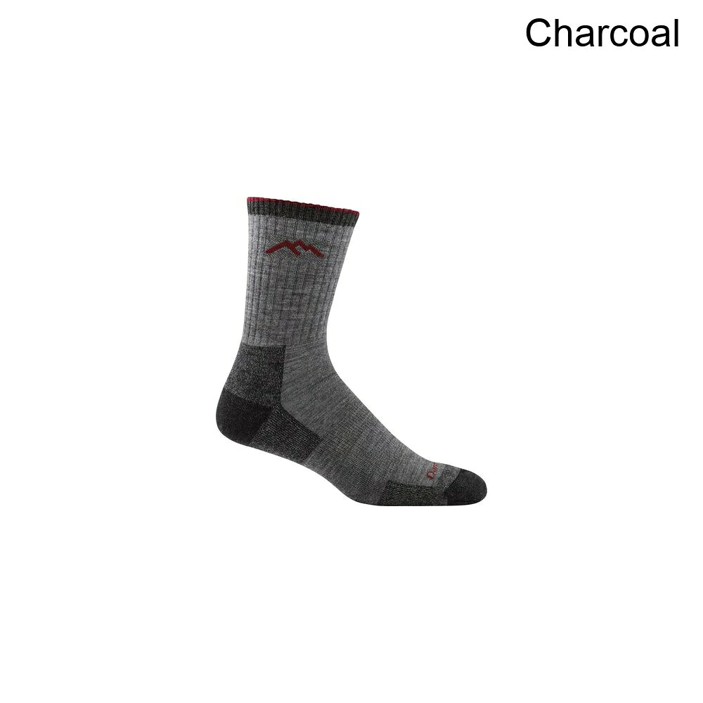 (取寄) ダーンタフ ハイカー ミクロ クルー クッション ソック Darn Tough Hiker Micro Crew Cushion Sock Charcoal