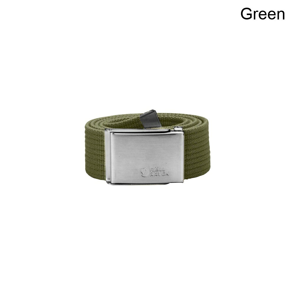 (取寄) フェールラーベン メンズ キャンバス ベルト - メンズ Fjallraven men Canvas Belt - Men's Green