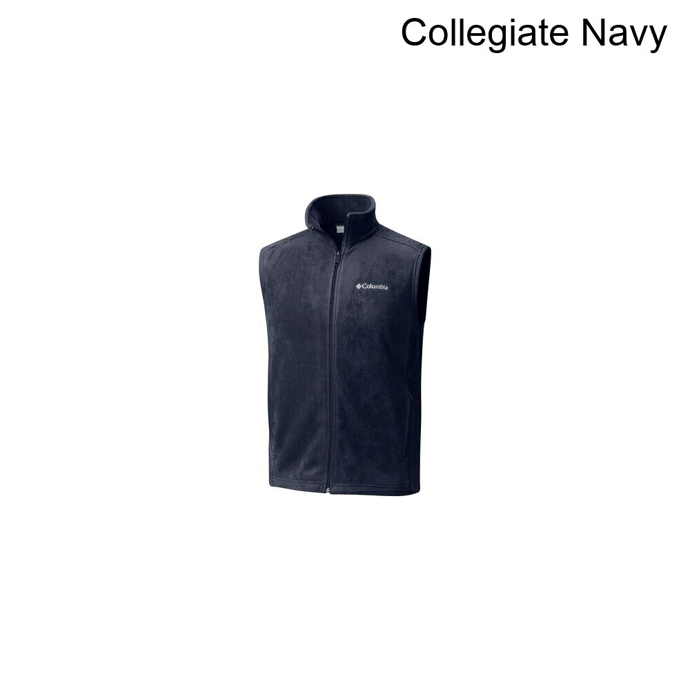 スウィートラグの(取寄) コロンビア メンズ スティーンズ マウンテン フリース ベスト - メンズ Columbia men Steens Mountain Fleece Vest - Men's Collegiate Navy｜アングル2