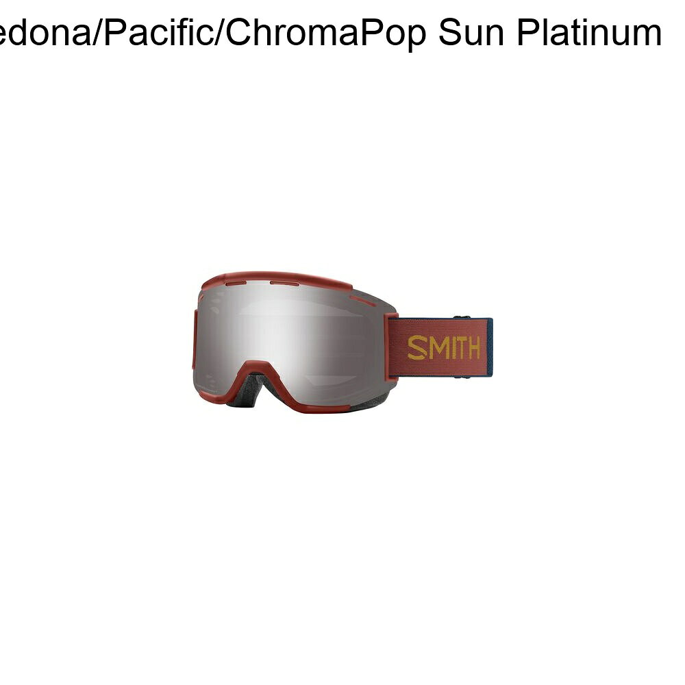 (取寄) スミス スクアッド MTB クロマポップ ゴーグルズ Smith Squad MTB ChromaPop Goggles Sedona/Pacific/ChromaPop Sun Platinum