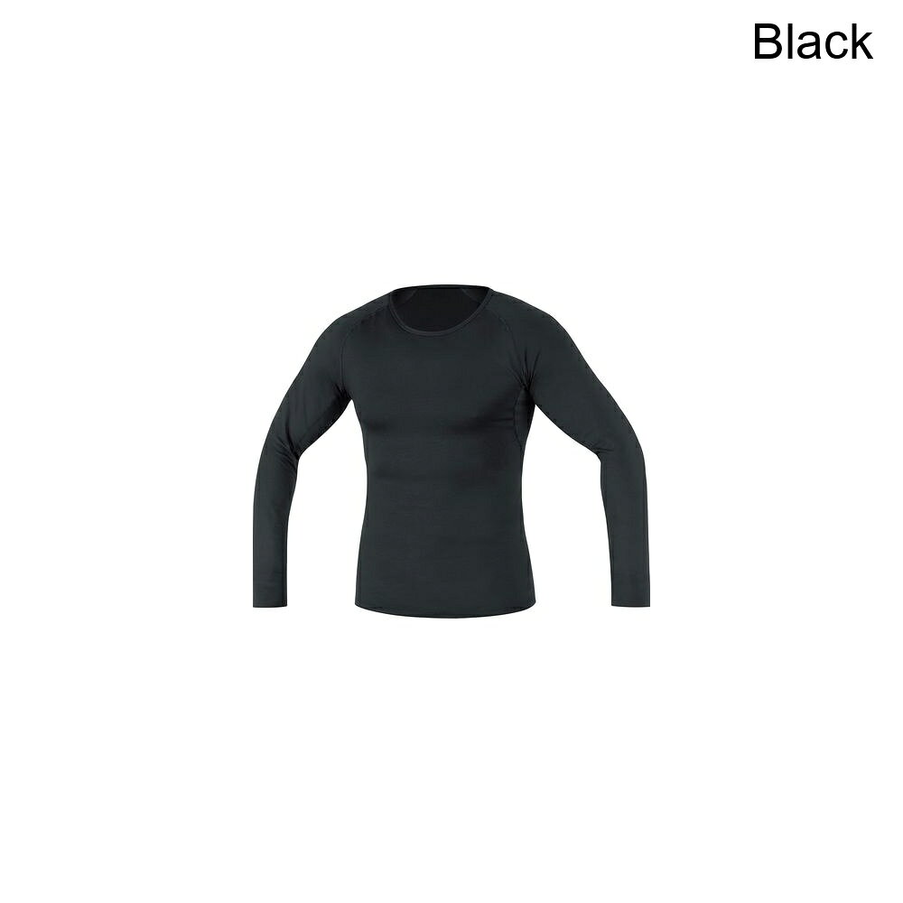 (取寄) ゴアウェア メンズ ベース レイヤー サーモ ロング スリーブ シャツ - メンズ GOREWEAR men Base Layer Thermo Long Sleeve Shirt - Men's Black