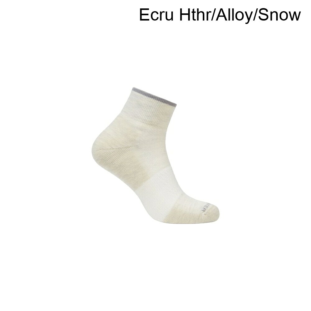(取寄) アイスブレイカー マルチスポーツ ライト ミニ ソック Icebreaker Multisport Light Mini Sock Ecru Hthr/Alloy/Snow