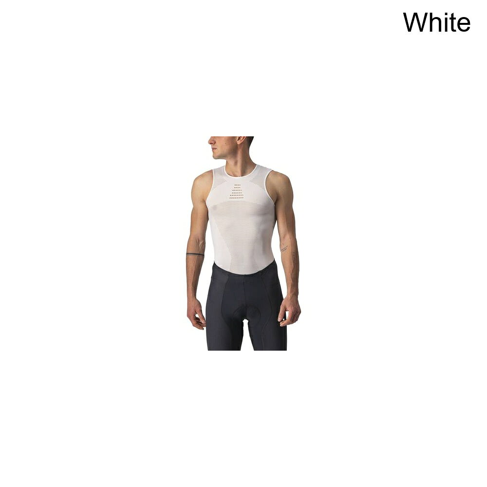 (取寄) カステリ メンズ コア シームレス ベースレイヤー— - メンズ Castelli men Core Seamless Baselayer - Men's White