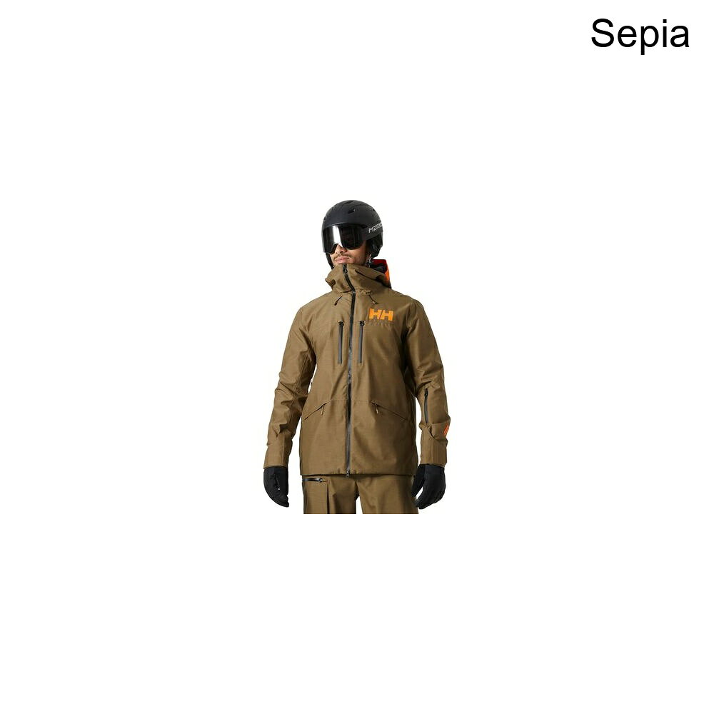(取寄) ヘリーハンセン メンズ ガリバルディ 2.0 ジャケット - メンズ Helly Hansen men Garibaldi 2.0 Jacket - Men's Sepia