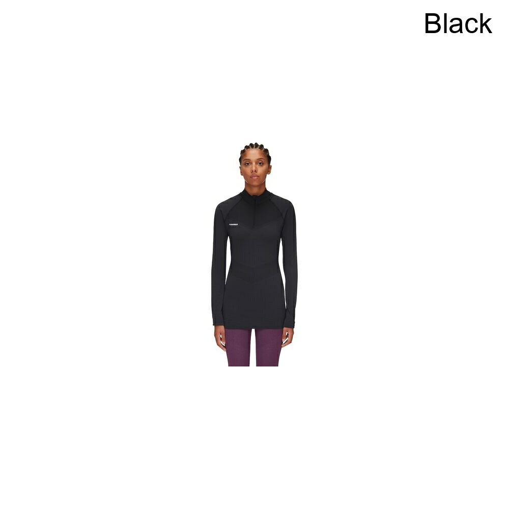 (取寄) マムート レディース トリフト ハーフ-ジップ ロング-スローブ トップ - ウィメンズ Mammut women Trift Half-Zip Long-Sleeve Top - Women's Black