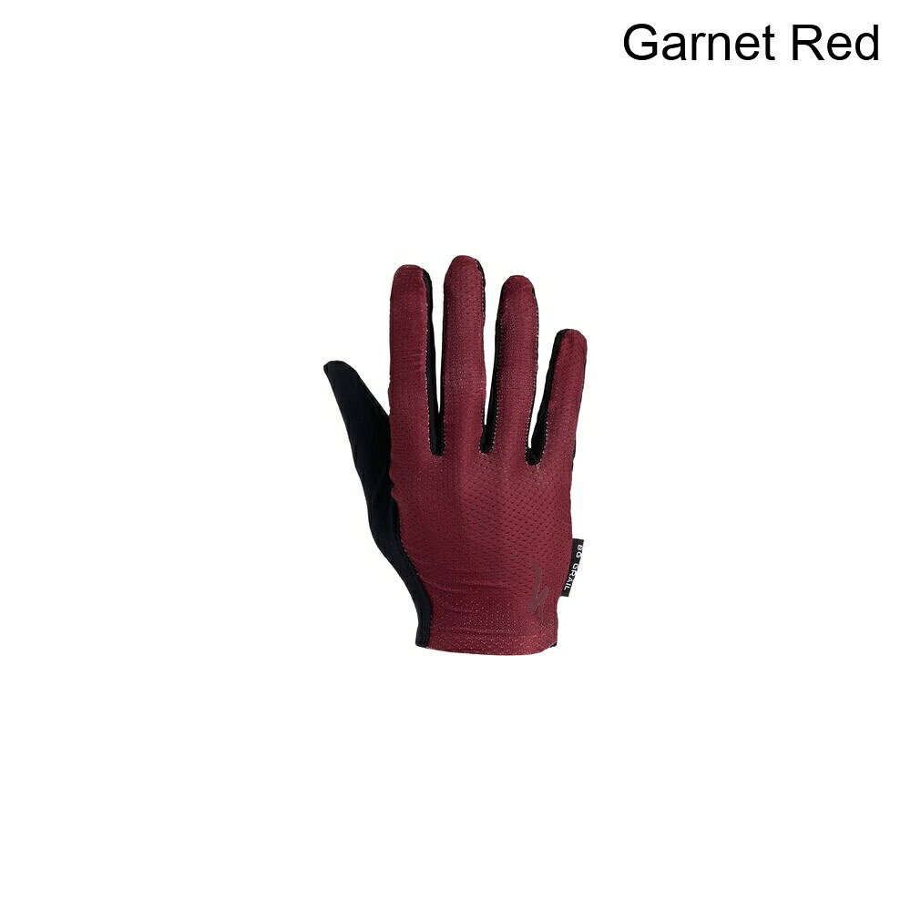 (取寄) スペシャライズド ボディ ジオメトリ グレイル ロング フィンガー グローブ Specialized Body Geometry Grail Long Finger Glove Garnet Red
