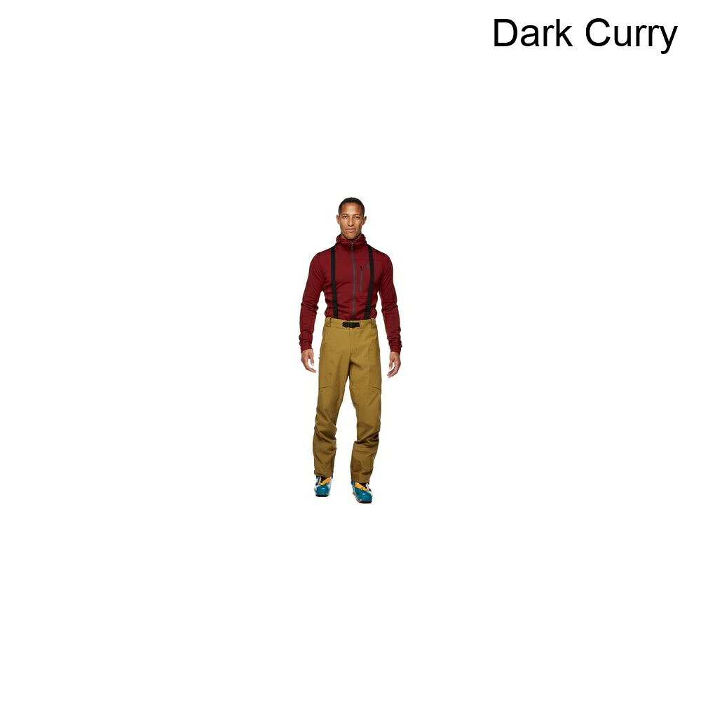 (取寄) ブラックダイヤモンド メンズ ドーン パトロール ソフトシェル パンツ - メンズ Black Diamond men Dawn Patrol Softshell Pant - Men's Dark Curry