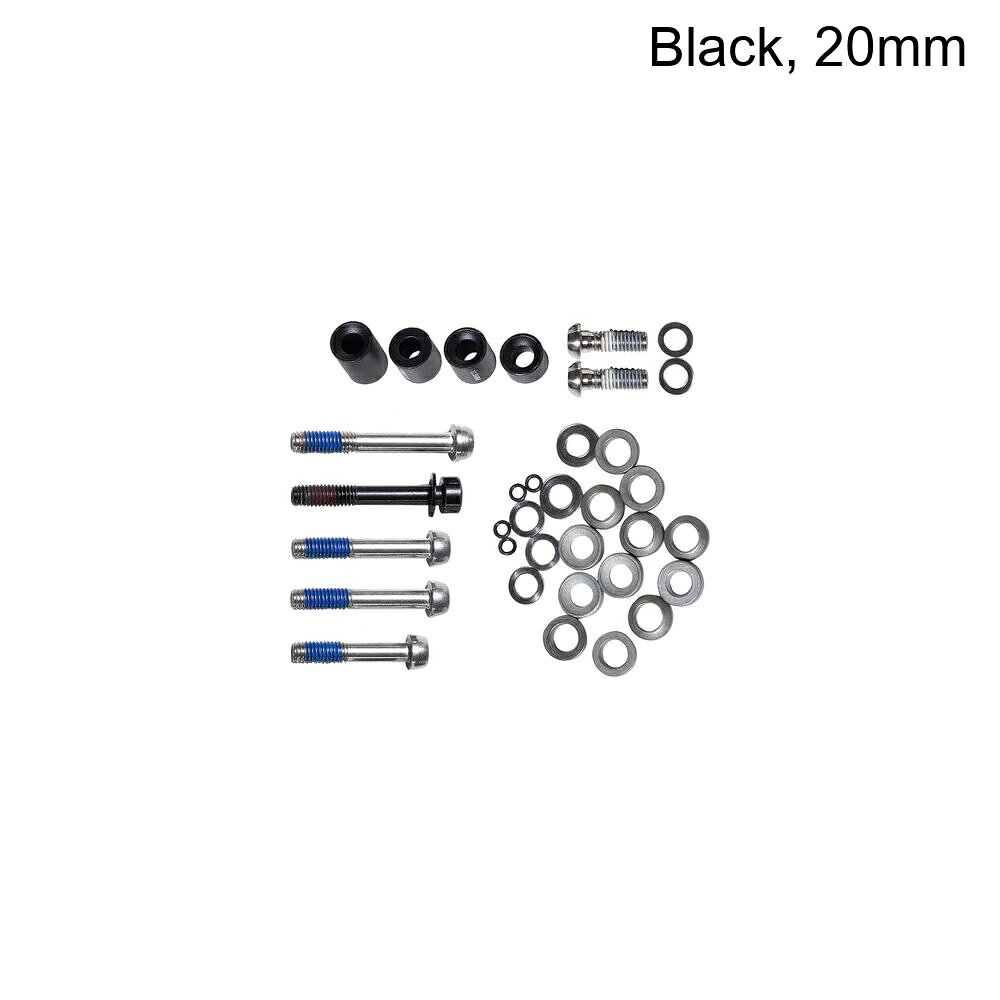 (取寄) スラム ポスト マウント ブレーキ アダプタ SRAM Post Mount Brake Adapter Black, 20mm