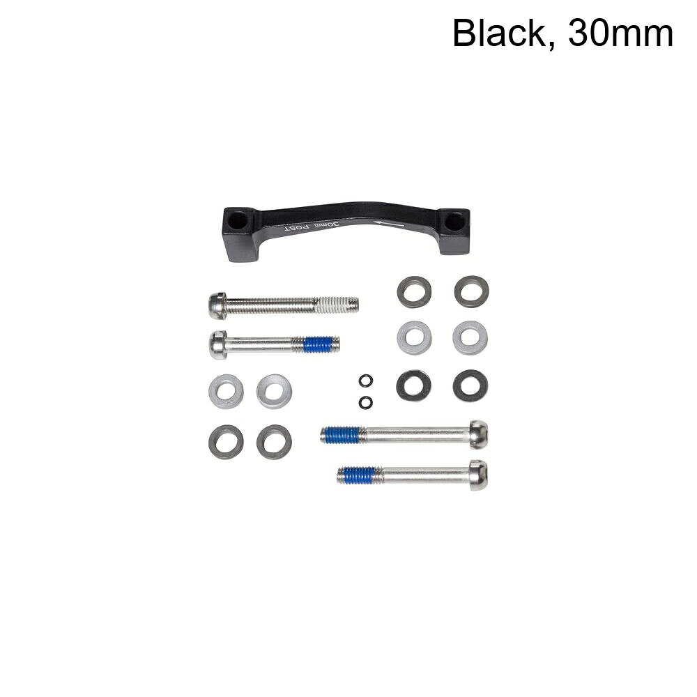 (取寄) スラム ポスト マウント ブレーキ アダプタ SRAM Post Mount Brake Adapter Black, 30mm