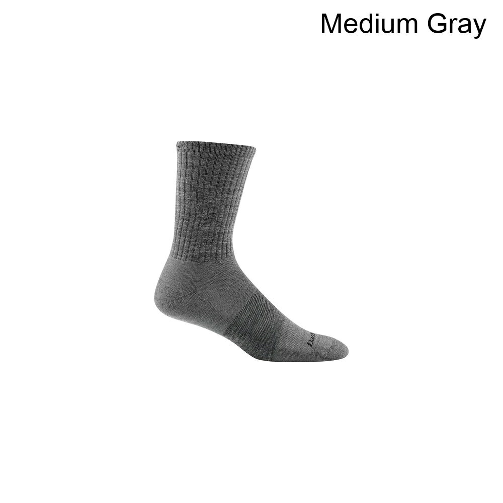 (取寄) ダーンタフ メンズ ザ スタンダード クルー ライト クッション ソック - メンズ Darn Tough men The Standard Crew Light Cushion Sock - Men's Medium Gray