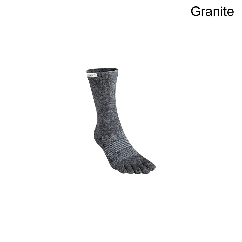 (取寄) インジンジ レディース トレイル ミッドウエイト クルー クールマックス ソック - ウィメンズ Injinji women Trail Midweight Crew CoolMax Sock - Women's Granite