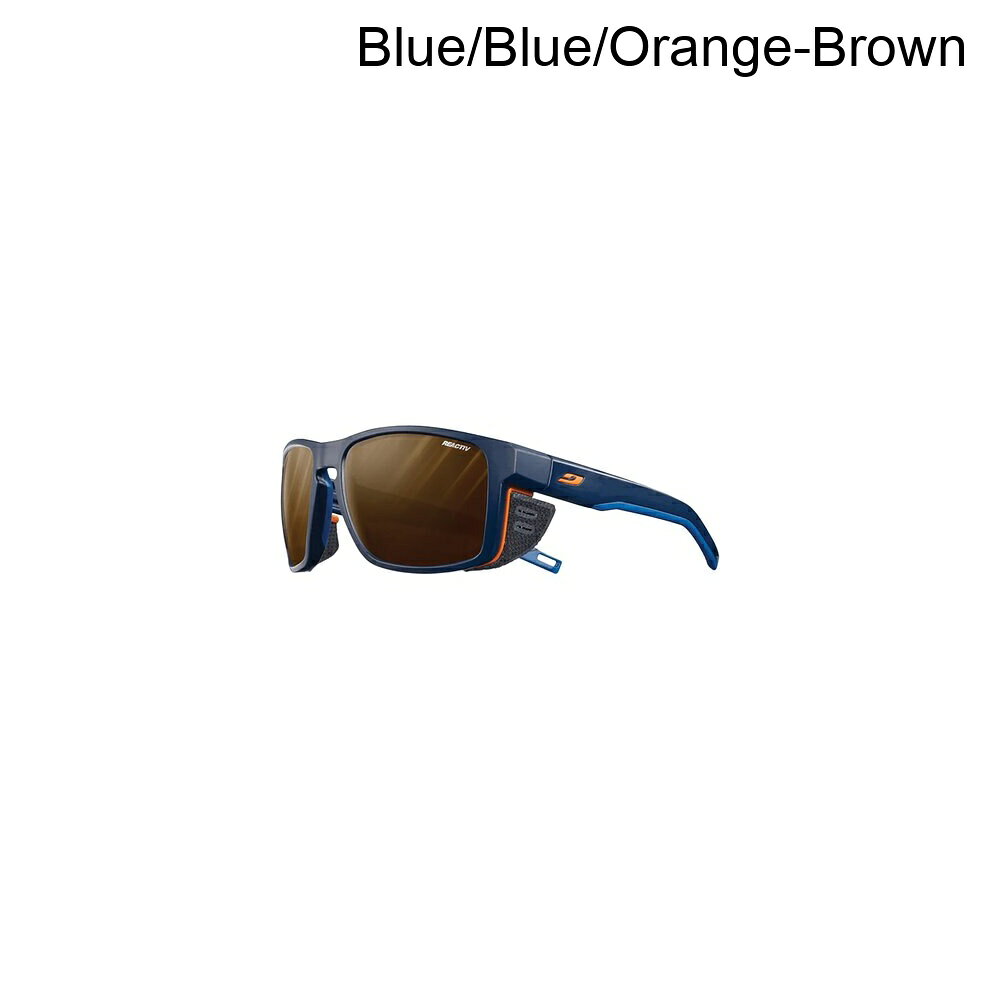 ■商品詳細■ブランドJulboジュルボ■商品名Shield REACTIV Polarized Sunglassesシールド リアクティブ ポーラライズド サングラス■商品状態新品・並行輸入品■色Blue/Blue/Orange-Brown■備考(取寄) ジュルボ シールド リアクティブ ポーラライズド サングラス Julbo Shield REACTIV Polarized Sunglasses Blue/Blue/Orange-BrownJulbo スポーツサングラス メガネ 眼鏡bc-jul007m