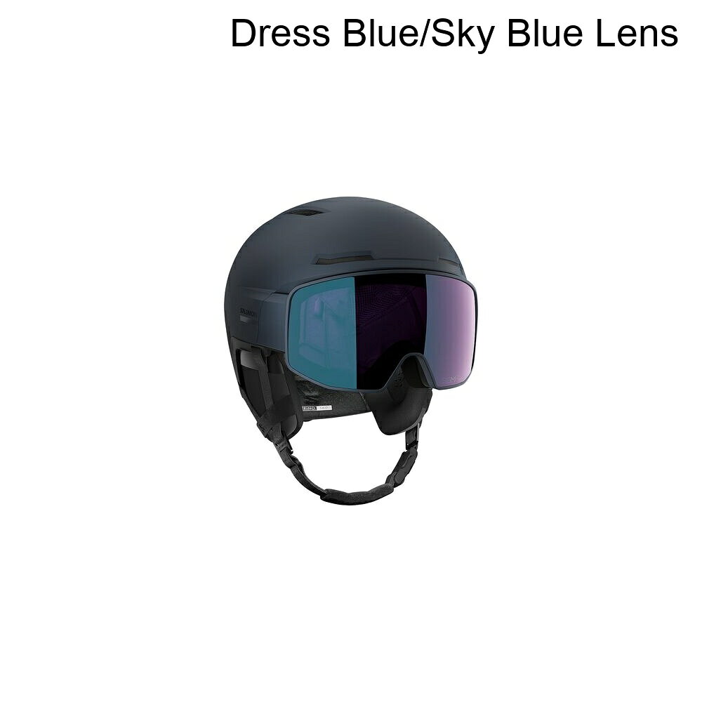 (取寄) サロモン ドライバ プライム シグマ フォト ミプス ヘルメット Salomon Driver Prime Sigma Photo Mips Helmet Dress Blue/Sky Blue Lens
