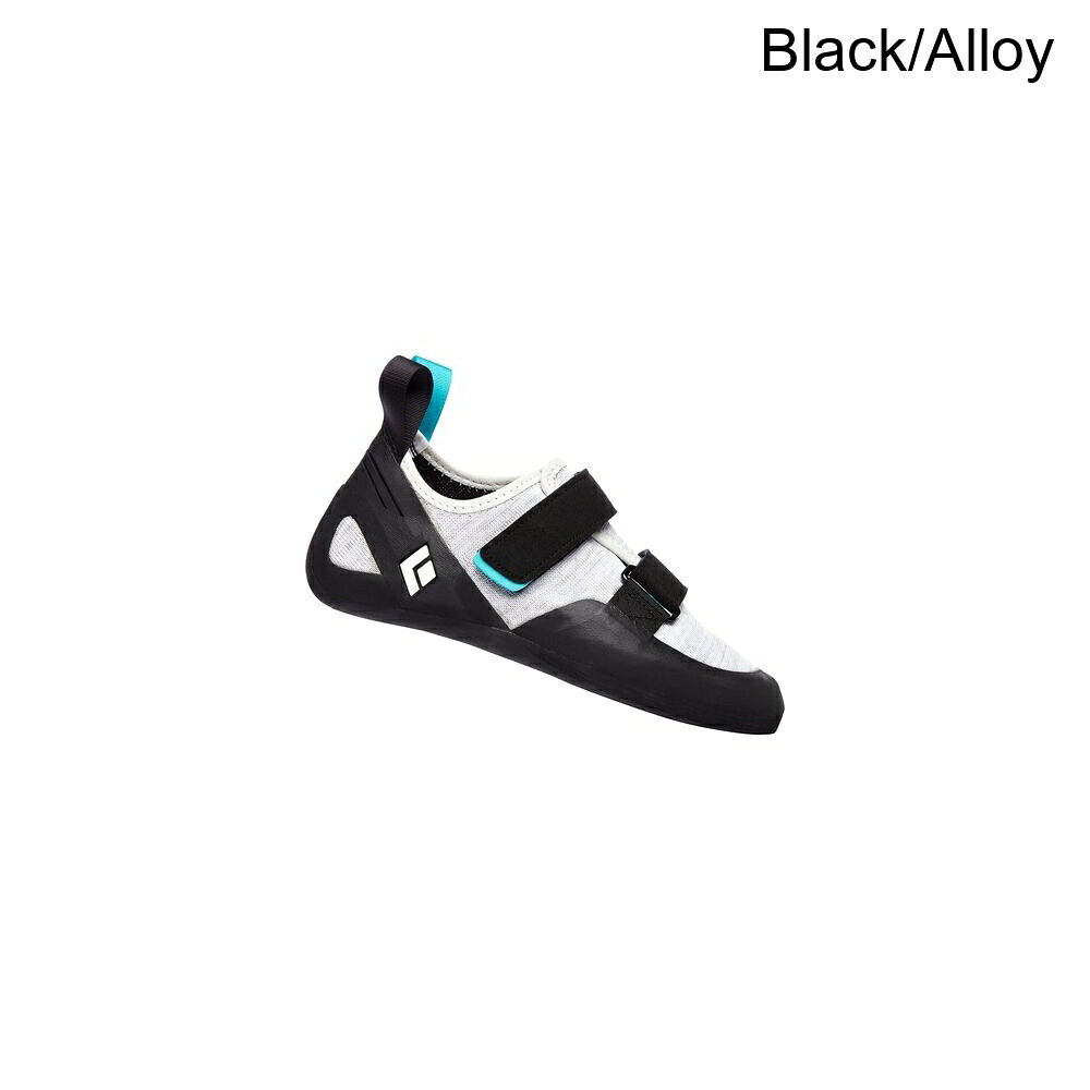 (取寄) ブラックダイヤモンド レディース モーメンタム クライミング シューズ - ウィメンズ Black Diamond women Momentum Climbing Shoe - Women's Black/Alloy