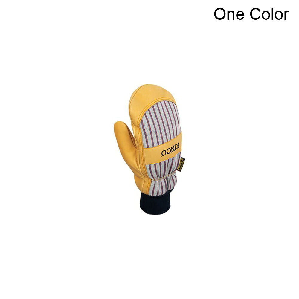(取寄) キンコ 1927KWT ライン プレミアム グレイン ピッグスキン パーム ミット + ニット リスト Kinco 1927KWT Lined Premium Grain Pigskin Palm Mitt + Knit Wrist