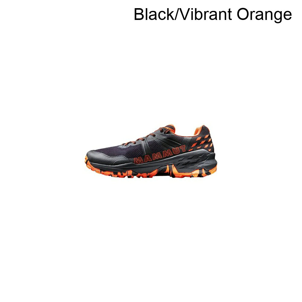 (取寄) マムート メンズ サーティック リ ロウ トレイル ランニング シューズ - メンズ Mammut men Sertig II Low Trail Running Shoe - Men's Black/Vibrant Orange