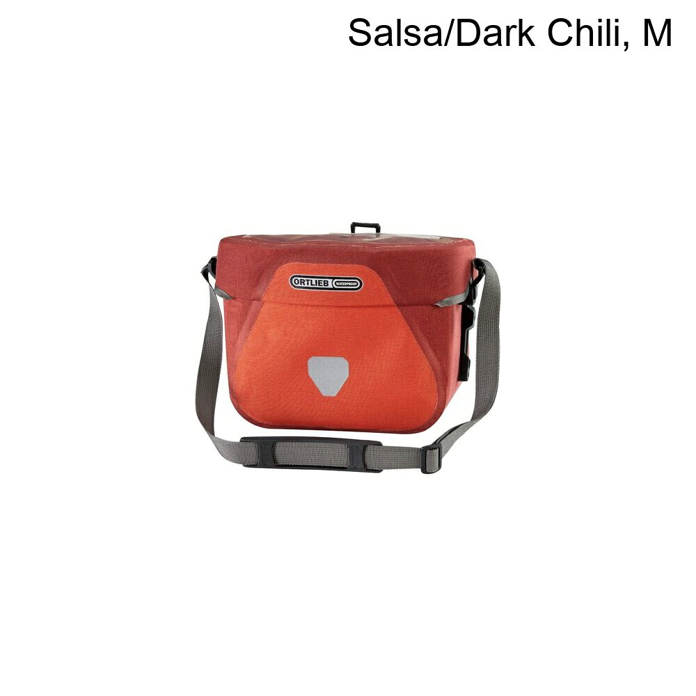 (取寄) オルトリーブ アルティメット 6 プラス 5-8.5L ハンドルバー バッグ Ortlieb Ultimate 6 Plus 5-8.5L Handlebar Bag Salsa/Dark Chili, M