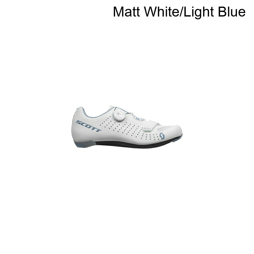 (取寄) スコット レディース ロード コンプ ボア サイクリング シューズ - ウィメンズ Scott women Road Comp BOA Cycling Shoe - Women's Matt White/Light Blue