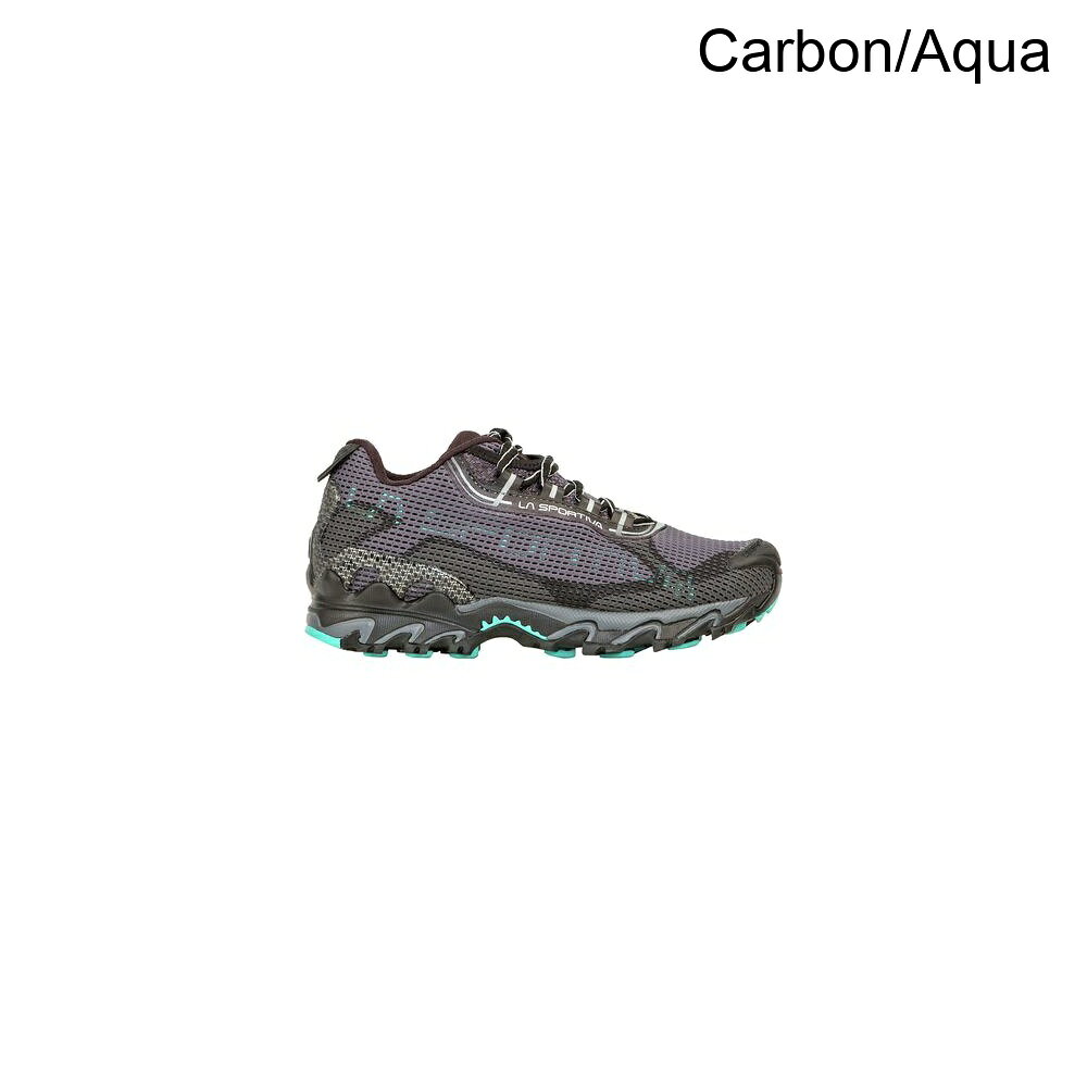 (取寄) スポルティバ レディース ワイルドキャット 2.0 Gtx トレイル ランニング シューズ - ウィメンズ La Sportiva women Wildcat 2.0 GTX Trail Running Shoe - Women's Carbon/Aqua