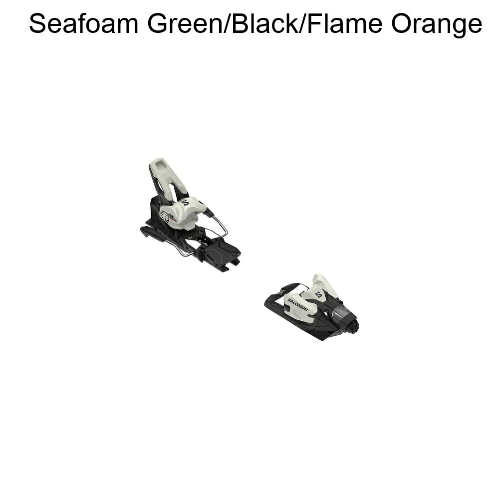 (取寄) サロモン ストライブ GW 14 スキー バインディング - 2027 Salomon Strive GW 14 Ski Binding - 2027 Seafoam Green/Black/Flame Orange